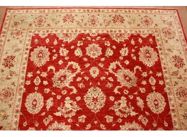 Oriental carpet "Ziegler" virgin wool 365x277 cm Red