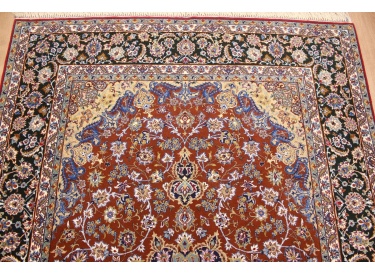 Perserteppich Isfahan mit Seide238x140 cm