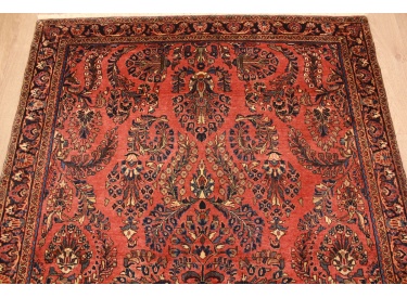 Antik Persian carpet "Sarough" Wool 195x128 cm Red