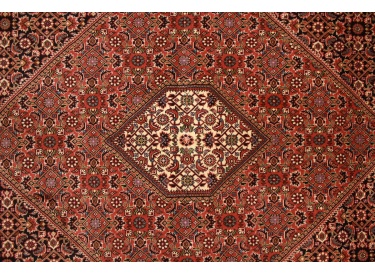 Perserteppich Bidjar Orient Teppich 202x137 cm Rot