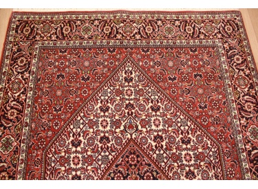 Perserteppich Bidjar Orient Teppich 206x140 cm Rot