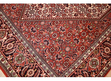Persian carpet Bidjar oriental rug 206x140 cm Red