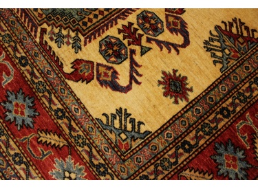 "Kazak" Teppich Orientteppich 228x185 cm Beige