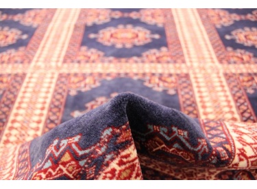 Orientteppich Bukhara Schurwolle 238x149 cm Blau