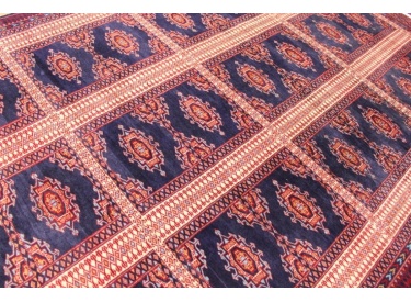 Orientteppich Bukhara Schurwolle 238x149 cm Blau