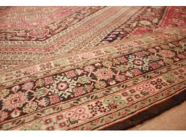 Persian carpet Abadeh pure wool 299x192 cm Red
