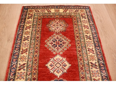 Kazak Teppich Orientteppich Rot 271x80 cm Läufer