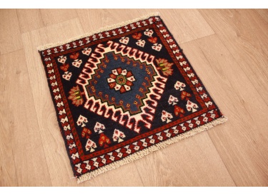 Persian carpet "Yalameh" pure wool 40x40 cm
