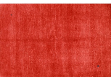Nomadic persian wool carpet Gabbeh 236x171 cm Red
