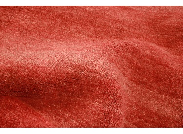 Persian carpet Gabbeh  wool carpet 146x95 cm Red