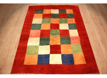 Nomadic Persian carpet Gabbeh wool 200x150 cm