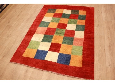 Nomadic Persian carpet Gabbeh wool 200x150 cm