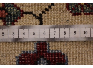 Oriental carpet Kazak virgin wool 293x226 cm Red
