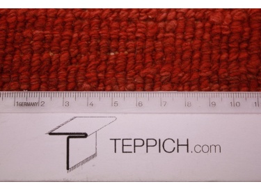 Perser Teppich Gabbeh reiner Wolle 234x137 cm Rot
