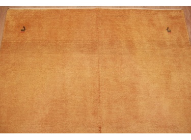 Perserteppich Gabbeh reiner wolle 236x160 cm Orange