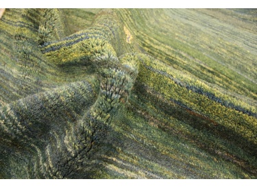 Perserteppich Gabbeh reiner wolle 150x114 cm Grün