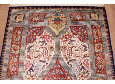 Persian carpet Qum pure Silk 155x100 cm