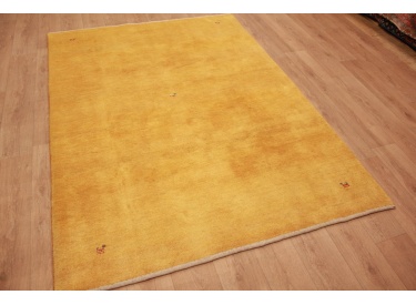 Persian carpet Gabbeh Wool 238x175 cm Orange
