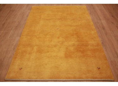 Persian carpet Gabbeh Wool 238x175 cm Orange