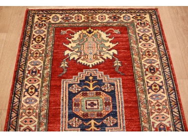 Orient Teppich Kazak reine Wolle 120x85 cm Rot