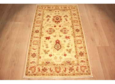 Ziegler Teppich Orientteppich 143x84 cm Beige Bettumrandung
