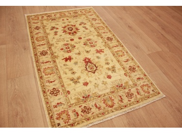 Ziegler Teppich Orientteppich 143x84 cm Beige Bettumrandung