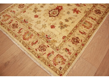 Ziegler Teppich Orientteppich 143x84 cm Beige Bettumrandung