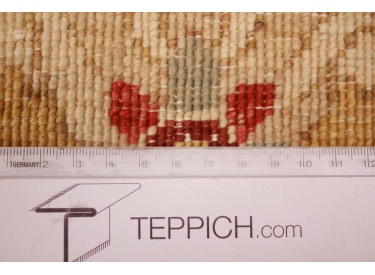 Ziegler Teppich Orientteppich 143x84 cm Beige Bettumrandung