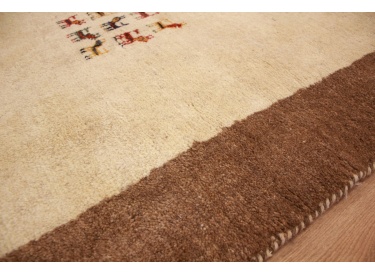 Persian carpet Gabbeh  wool carpet 166x109 cm