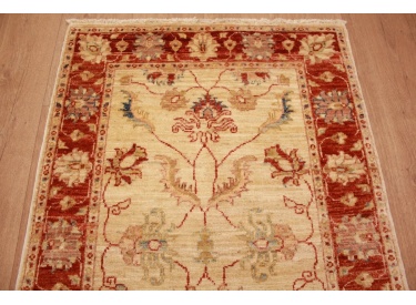 Oriental carpet Ziegler virgin wool 121x78 cm Beige