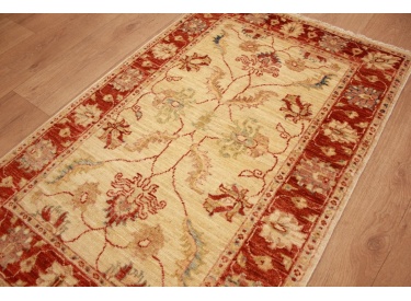 Ziegler Teppich Orientteppich 121x78 cm Beige
