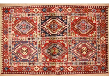 Persian carpet Yalameh pure wool 128x80 cm Red
