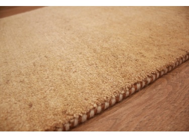 Nomadic Persian carpet Gabbeh wool carpet 91x62 cm