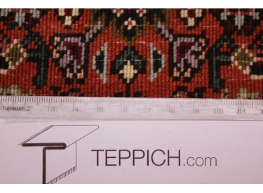 Persian carpet Bidjar with silk  111x70 cm