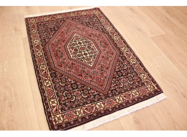 Persian carpet Bidjar with silk 104x71 cm