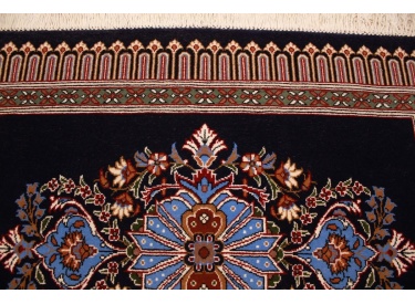 Fine Persian carpet Ghom Wool carpet 88x70 cm