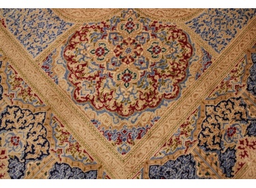 Red Persian carpet Kerman Special Size 447x309 cm