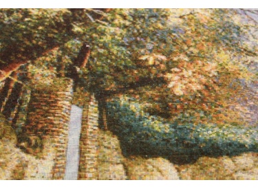 Perserteppich "Tabriz" mit Seide 90x60 cm Bilderteppich