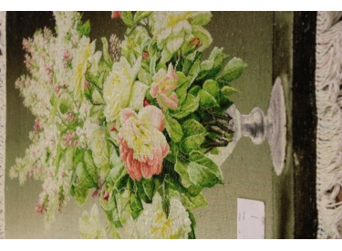 Perserteppich "Tabriz" feine Qualität 79x52 cm Bilderteppich