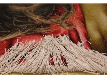Persian carpet "Tabriz"  fine quality 83x55 cm Frame rug