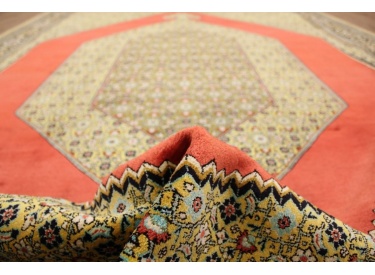 Old Persian carpet Ghom pure Silk 316x206 cm