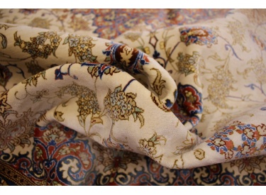 Persian carpet Ghom pure silk 300x198 cm