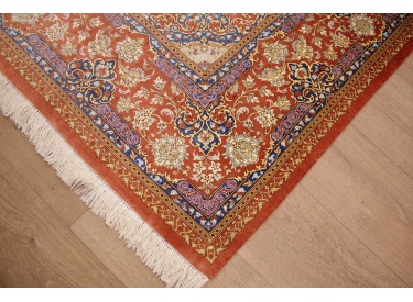 Persian carpet Ghom pure silk 300x198 cm