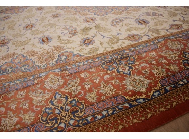 Persian carpet "Ghom" pure silk 300x198 cm