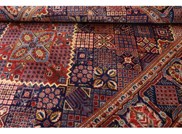 Perserteppich Kaschan Orientteppich 208x136 cm Blau