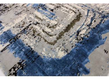 Moderne Teppich Grau Blau