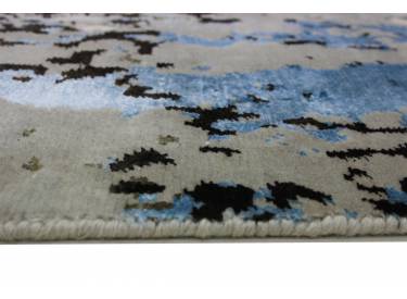 Moderne Teppich Grau Blau
