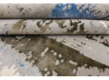 Moderne Teppich Grau Blau