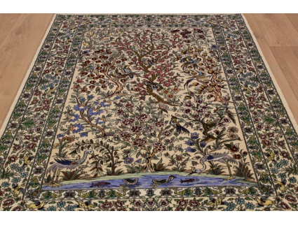 Perser Teppich "Isfahan" mit Seide 172x115 cm