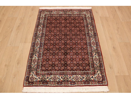 Perser Teppich "Moud" mit Seide 155x110 cm